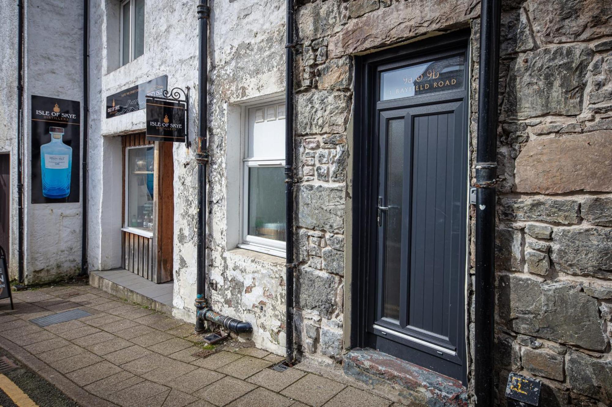 Ferienwohnung 9A Bayfield Lane Portree Exterior foto
